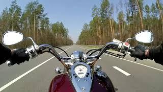 Ukrainian roads Yamaha DragStar xvs 400 classic Top Speed