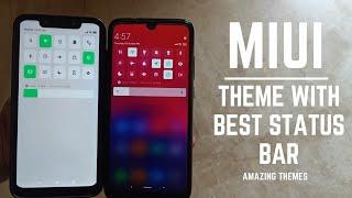 Miui 10 theme with best status bar for all xiaomi devices / full customize / hindi