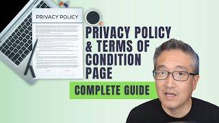 Complete Guide to Creating a Privacy Policy and Terms of Condition Page - BOS$ Episode 12