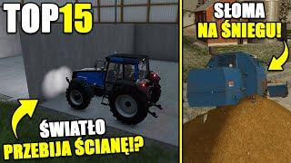 [CZ.2] TOP 15 NAJWIĘKSZYCH BŁĘDÓW W SERII GIER FARMING SIMULATOR