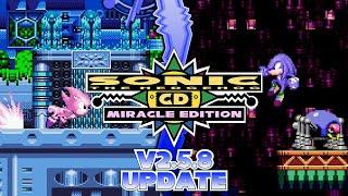 Sonic CD: Miracle Edition (v2.5.8 Update)  Full Game Playthrough (4K/60fps)