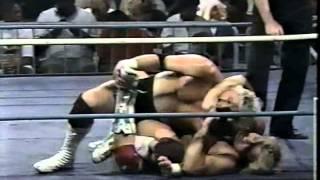 WW 9/9/89- R. Steiner & Woman Inv- Tommy Rich vs Joe Cruz