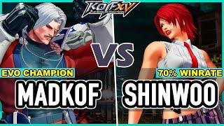 KOF XV  Madkof (Rugal/Goenitz/Heidern) vs Shinwoo (Vanessa/Iori/Ash)