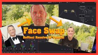 How to face swap with DaVinci Resolve 18