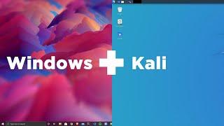 How to Install Kali Linux WSL2 GUI on Windows 10!!!