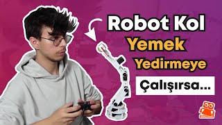 Her Şey ile Kontrol Edilebilen Robot Kol Yaptık! (Bilgisayar, Ses, Joystick…)