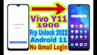 Vivo Y11 (1906) Android 11 Frp Bypass Without Pc | New Trick 2022 | Bypass Google Lock 100% Working