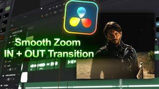 Smooth Zoom IN & OUT | Davinci Resolve Tutorial