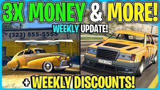 GTA Online WEEKLY UPDATE 3X Money & More!