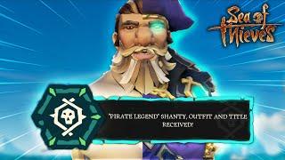 The FASTEST Way to PIRATE LEGEND in Sea of Thieves