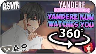 Yandere Kun Watches You~ [ASMR] 360: Yandere Simulator 360 VR