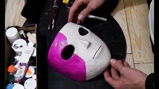 Как сделать маску-протез САЛЛИ КРОМСАЛЛИ из бумаги\САЛЛИ-ФЕЙС (1 часть)
