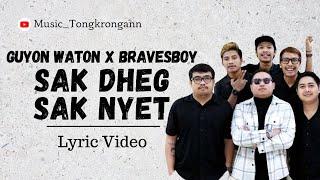 Guyon Waton x Bravesboy - Sak Dheg Sak Nyet ( Lyric Video ) TERBARU‼️