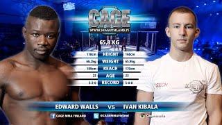 CAGE 44 Edward Walls vs Ivan Kibala Full Fight MMA