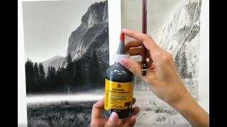 How to Use Powdered Graphite in a Drawing