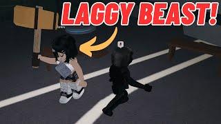 SUPER LAGGY BEAST in Flee the Facility!