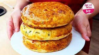 Instead of bread layered Baking/Выпечка! Lush always with any stuffing. Let's eat fast!