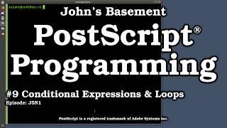 Postscript #9 Conditional Expressions & Loops