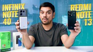 Infinix Note 40 vs Redmi Note 13 | Battle of the Notes!