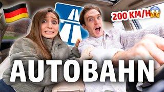 American Driving on the Autobahn FOR THE FIRST TIME! | Feli from Germany