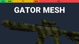 SG 553 Gator Mesh - Skin Float And Wear Preview