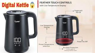 #Digital Electric Kettle#prestige Full Automatic and Screen touch system#viralvideo #prestige