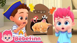  Have You Seen My Cat, Boo?ㅣEP152ㅣSong for KidsㅣBebefinn Nursery Rhymes