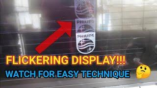 How to Repair a Flickering LED SMART TV | RBMTECH