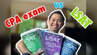 LSAT Review Materials..and is it harder than the CPA Exam?