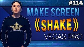 Sony Vegas Pro 13: How To Make The Screen Shake - Tutorial #114