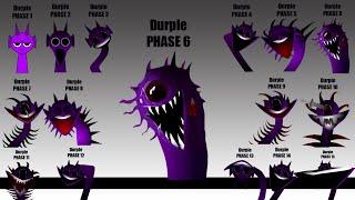 EVOLUTION OF SPRUNKI DURPLE PHASE 1 - 15  | INCREDIBOX SPRUNKI