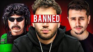 10 Popular Streamers Who Are Permanently Banned (& Why)