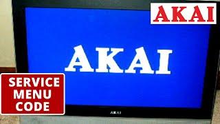 How to enter Akai TV Service Menu || LED TV Hard Reset to Factory Settings || Easy Method