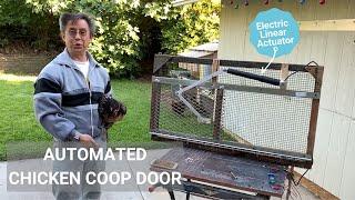 DIY Automatic Chicken Coop Door | Automation with Linear Actuators | Progressive Automations