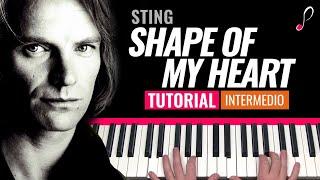 Como tocar "Shape of my heart"(Sting) - Piano tutorial y partitura