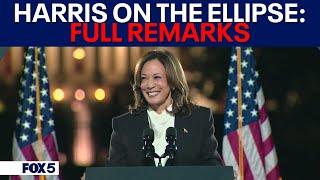 FULL SPEECH I Harris challenges Trump's divisive legacy at the Ellipse