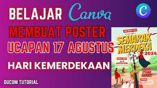 CARA MEMBUAT POSTER UCAPAN 17 AGUSTUS HARI KEMERDEKAAN