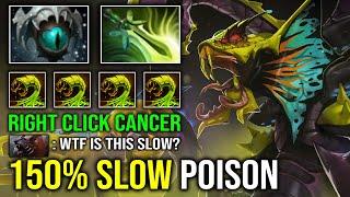 MOST CANCER MID HERO 150% Slow Full Right Click Skadi + Butterfly Unlimited Poison DPS Dota 2