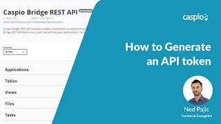 Generating an API Token