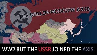 WW2 but the Soviet Union joined the Axis[Remake] | Hoi4 Timelapse