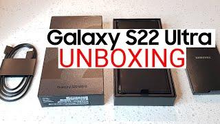 Samsung Galaxy S22 Ultra Unboxing | New Samsung Galaxy S22 Series | #SamsungGalaxyS22Ultra