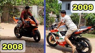 Honda Cbr600rr 2009 & 2008 sound/ Khmer Motor Review