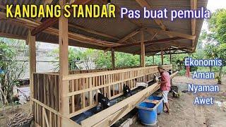 Kandang Impian, Selain Ekonomis Juga Aman Dan Nyaman Buat Kambing