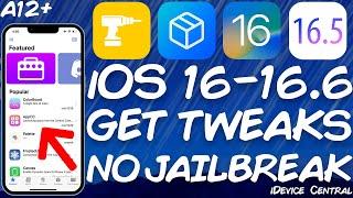 iOS 16.0 - 16.6 b1 Install REAL TWEAKS Without JAILBREAK! All Devices Supported. (New MISAKA 2.5.1)