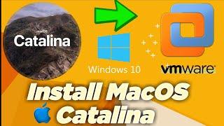 How to Install MacOS Catalina 10.15 on VMware Workstations with ISO Image