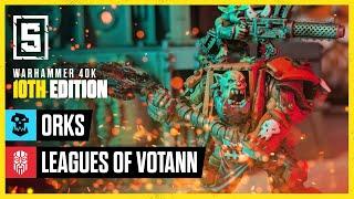 Orks vs Leagues of Votann | Warhammer 40k Battle Report