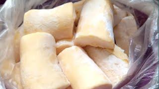 Tutorial to make typical Javanese cassava tape without banana leaves