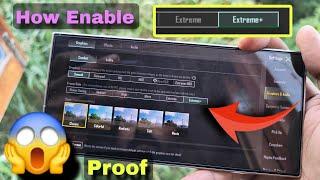 Unlock  Exstreme+ Frame Rate in BGMI  Every Samsung Or Any Android mobile 