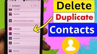 How to Delete Duplicate Contacts From Your Phone 2024