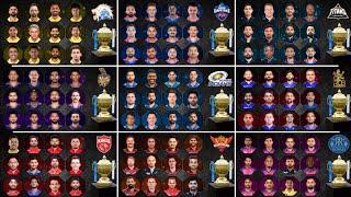 IPL 2025 All Teams Playing 11 | CSK, DC, GT, KKR, LSG, MI, PBKS, RCB, RR, SRH | IPL 2025 Auction